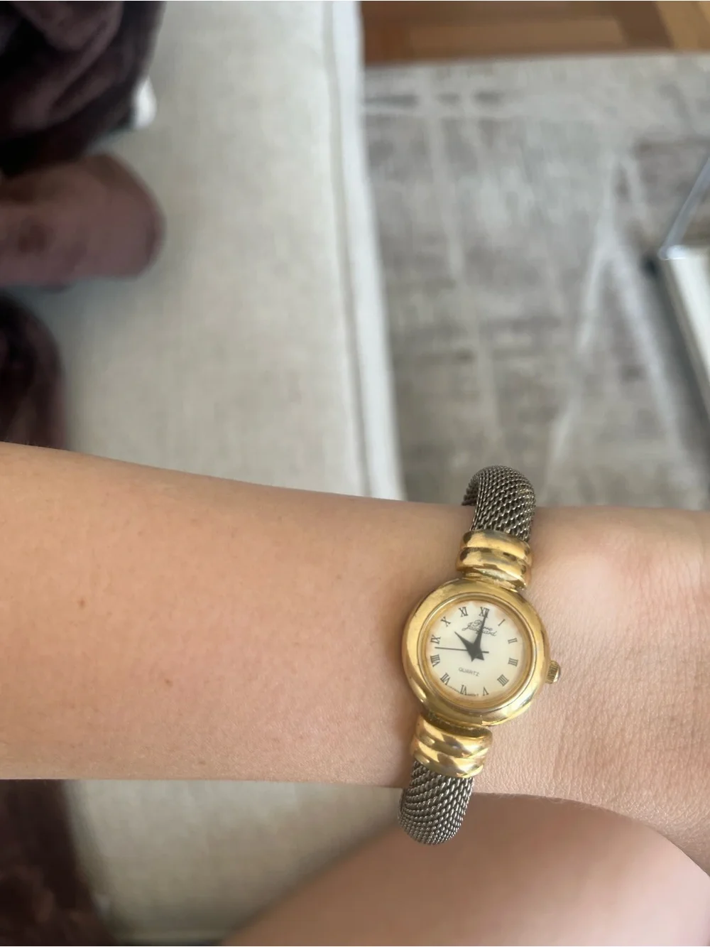 Classic Two-Tone Bracelet Watch - Gold & Silver